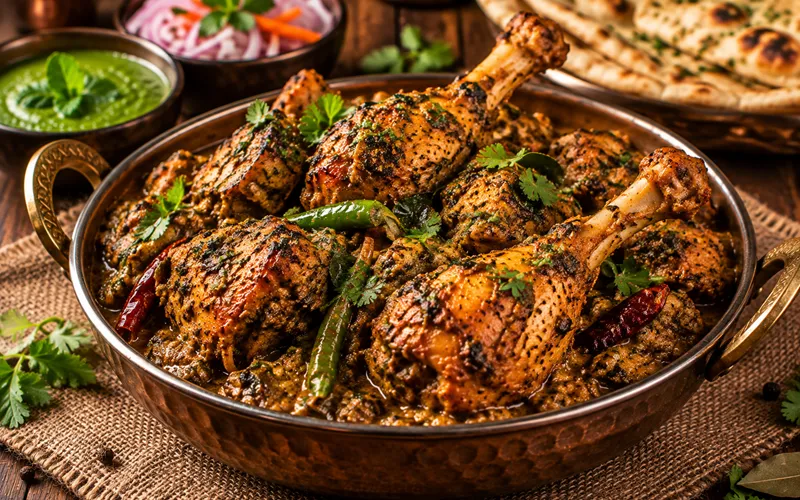 Junglee Murgh (bone)