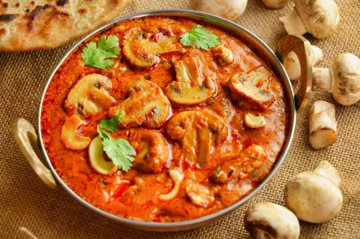 Mushroom Masala Dry Gravy