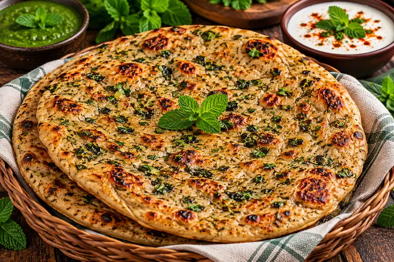 Pudina Parantha