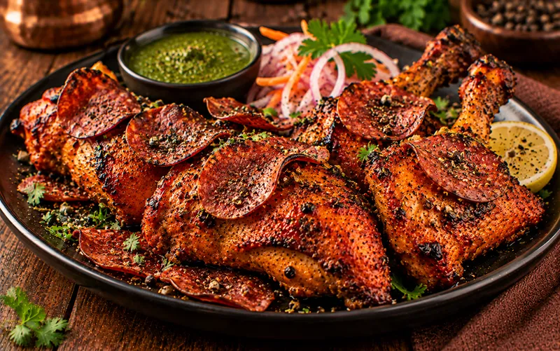 Tandoori Chicken Pepper Salami